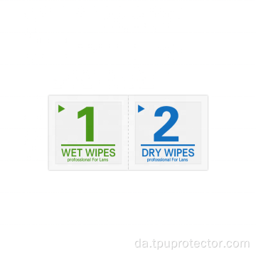 Wet &amp; Dry Alkohol Antimikrobiel Screen Protector Rengøringsværktøj